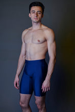 Load image into Gallery viewer, unisex long dance short navy