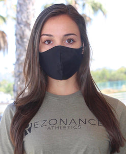 Eco-friendly Reversible Face Mask - Green and Black